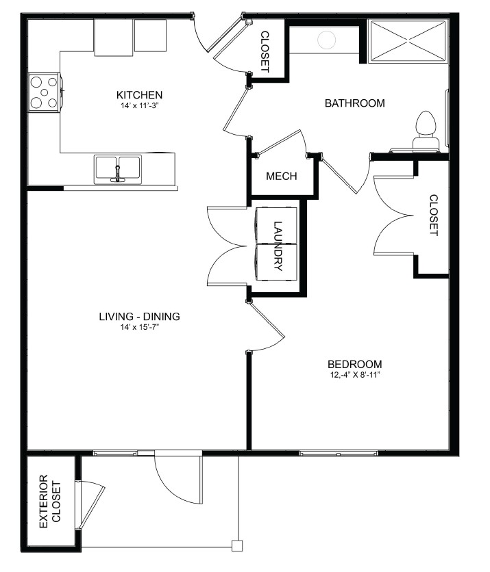 1 Bedroom