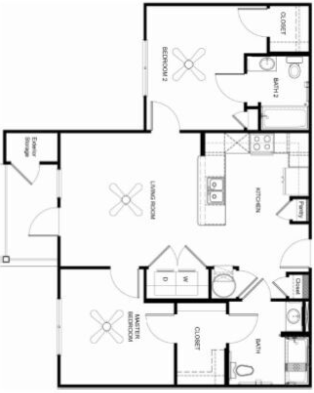 2 Bedroom