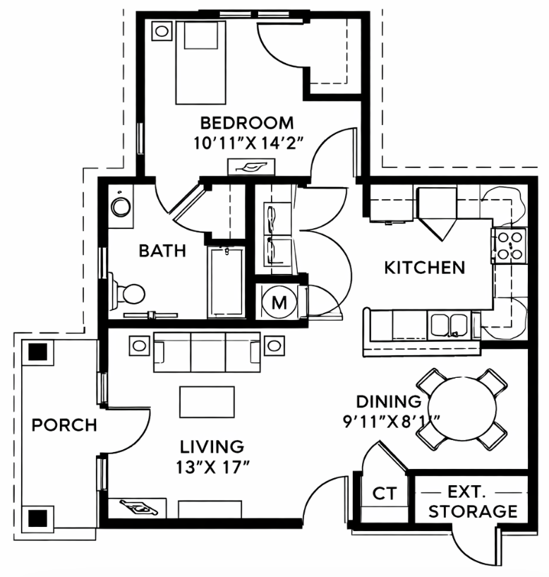 1 Bedroom