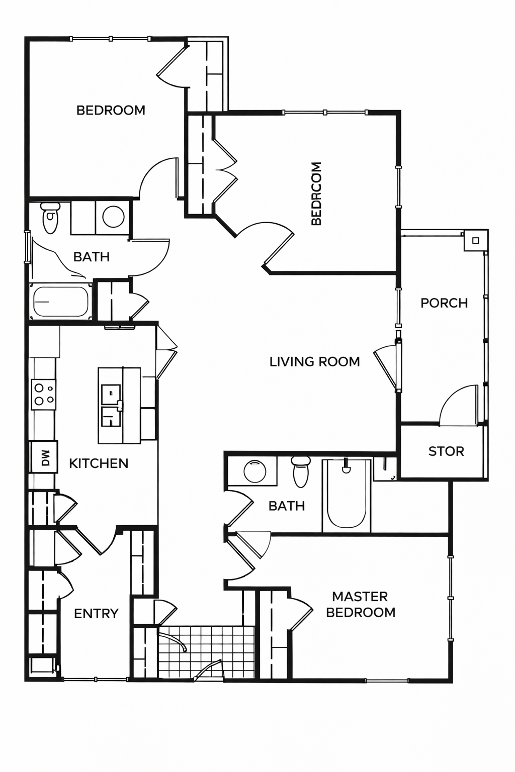 3 Bedroom 2 Bathroom