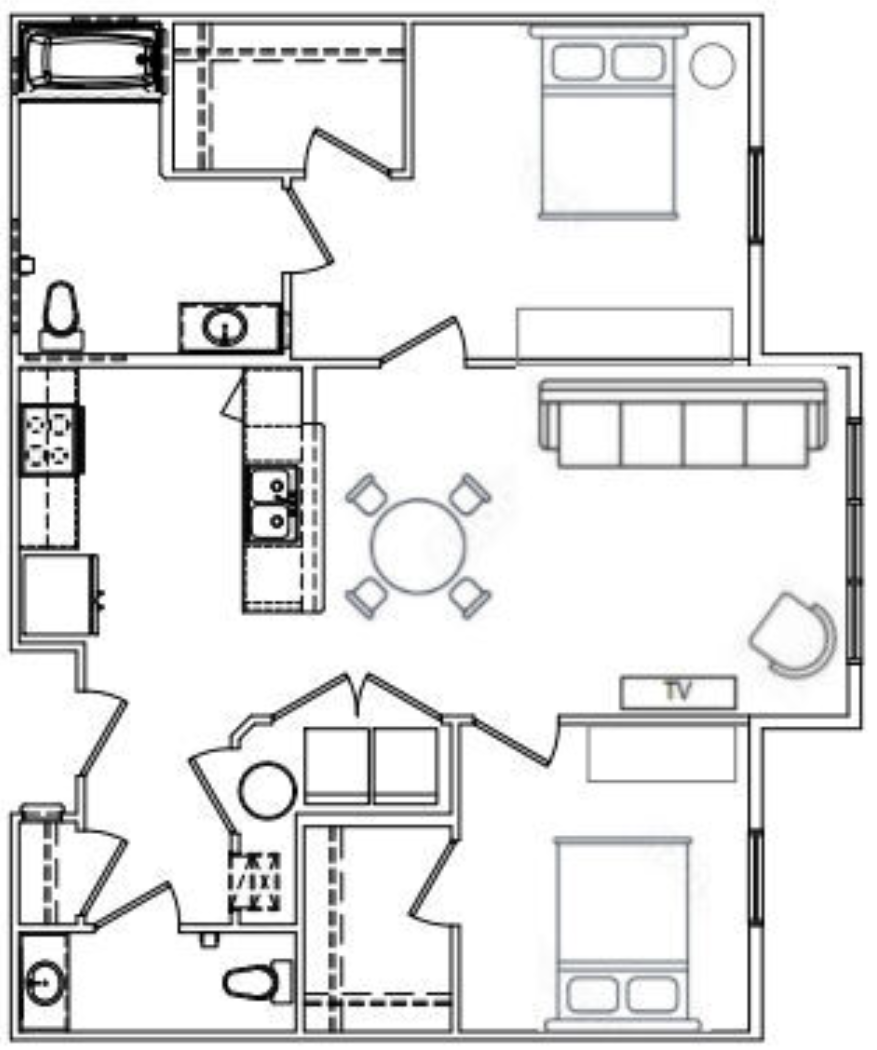 2 Bedroom