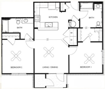 2 Bedroom