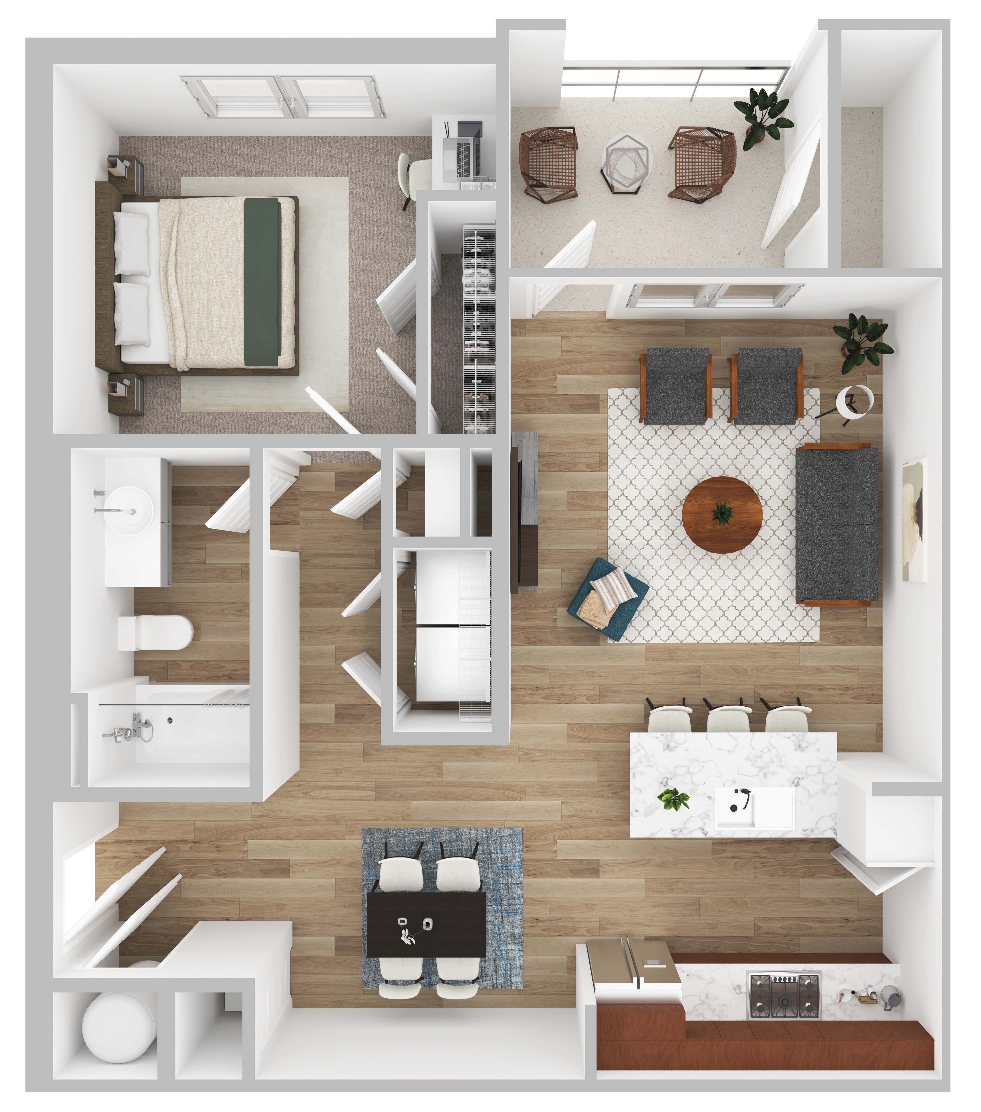 1 Bedroom