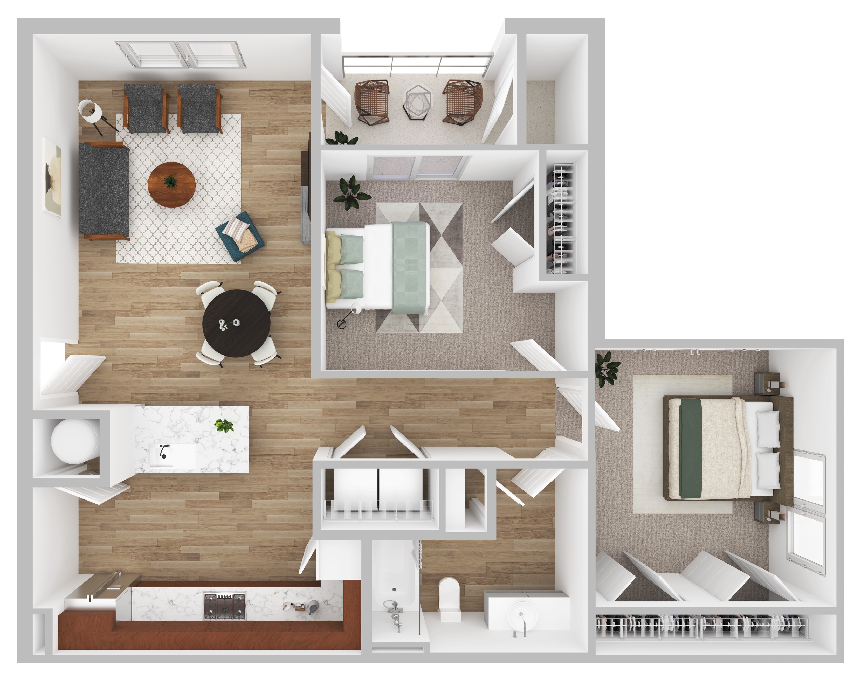 2 Bedroom