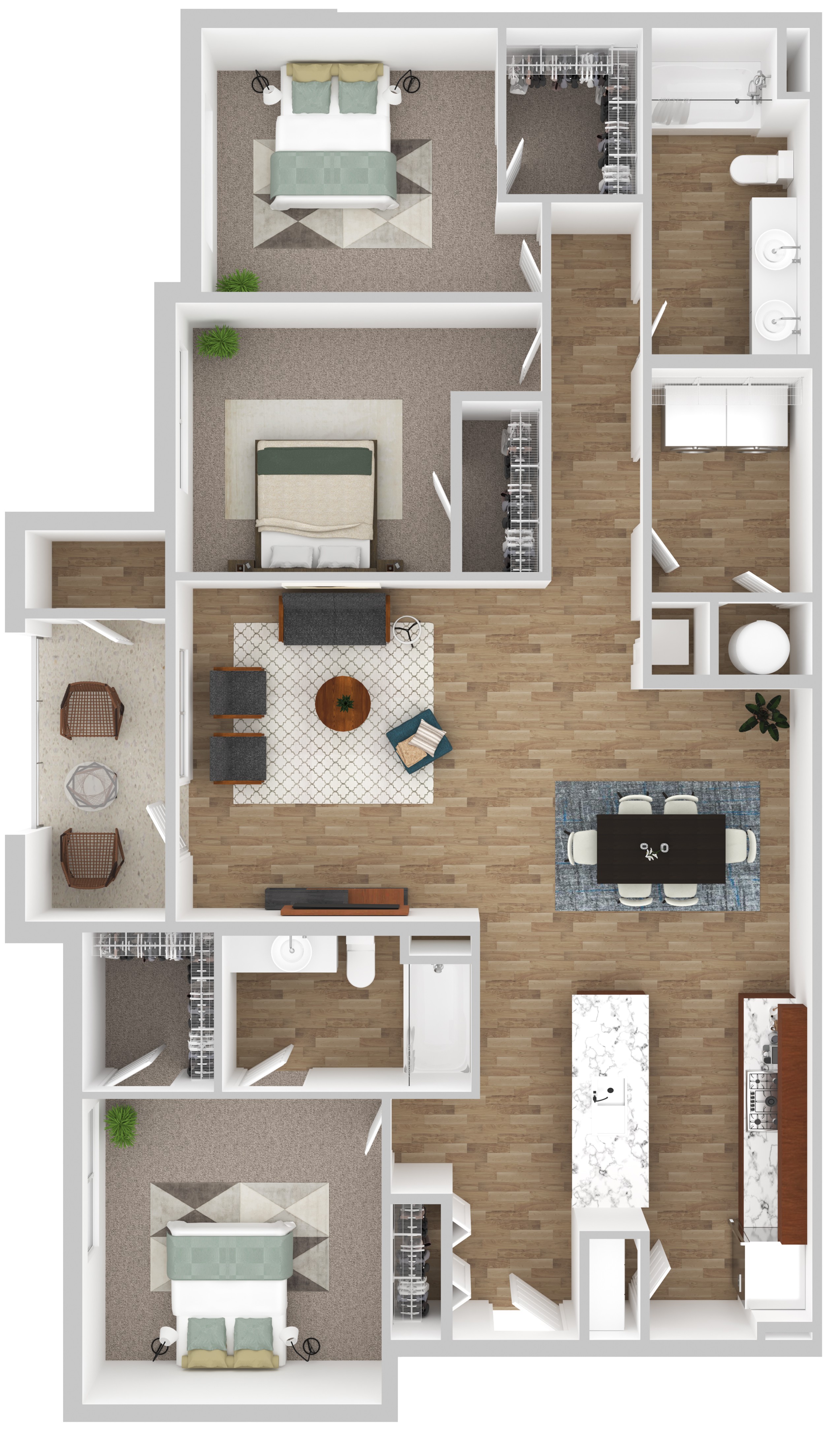 3 Bedroom