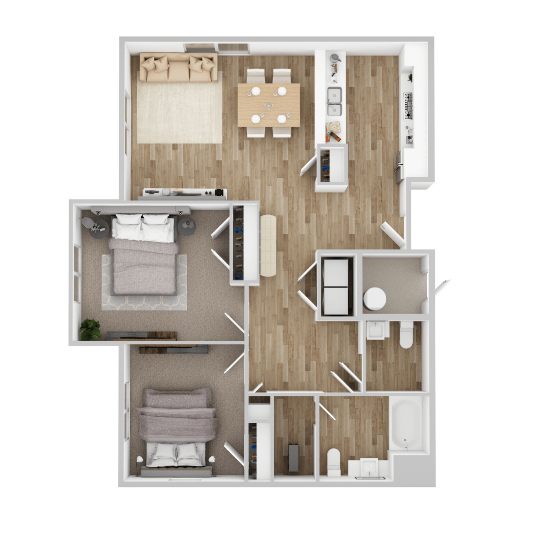 2 Bedroom