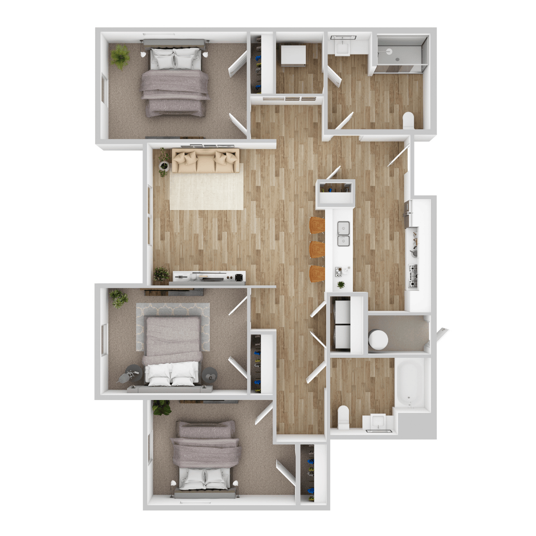 3 Bedroom