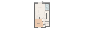 1 Bedroom Type A3