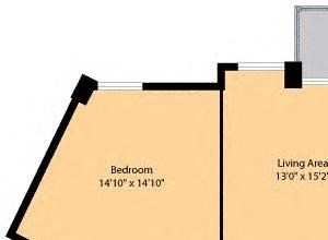 one bedroom apartment in McLean VA