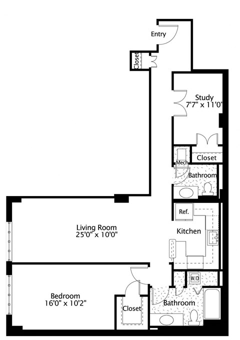 400 8th Street, NW Studio-2 Beds Apartment for Rent - Photo Gallery 13