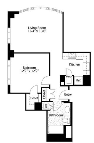 400 8th Street, NW Studio-2 Beds Apartment for Rent - Photo Gallery 7