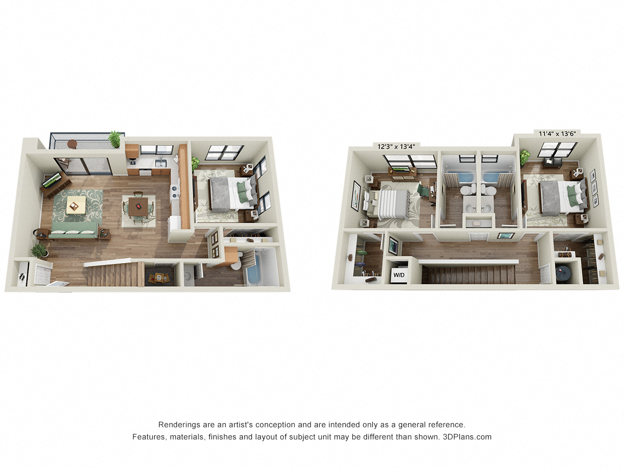 Roundhouse 3 Bedroom  at Roundhouse Place, San Luis Obispo, 93401