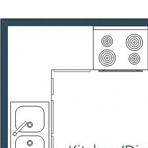 Village West Apartments | One Bedroom Floor Plan A Village West Apartments | One Bedroom Floor Plan A