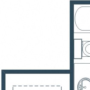 Village West Apartments | Two Bedroom Floor Plan Village West Apartments | Two Bedroom Floor Plan