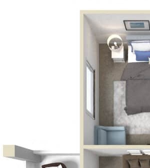 1 bedroom apartment floor plan