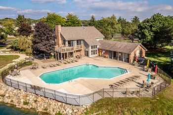 sundeck for outdoor swimming pool