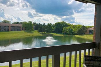 views from apartment balcony