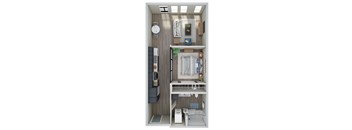 Open 1 Bed, 1 Bath - MFTE - B