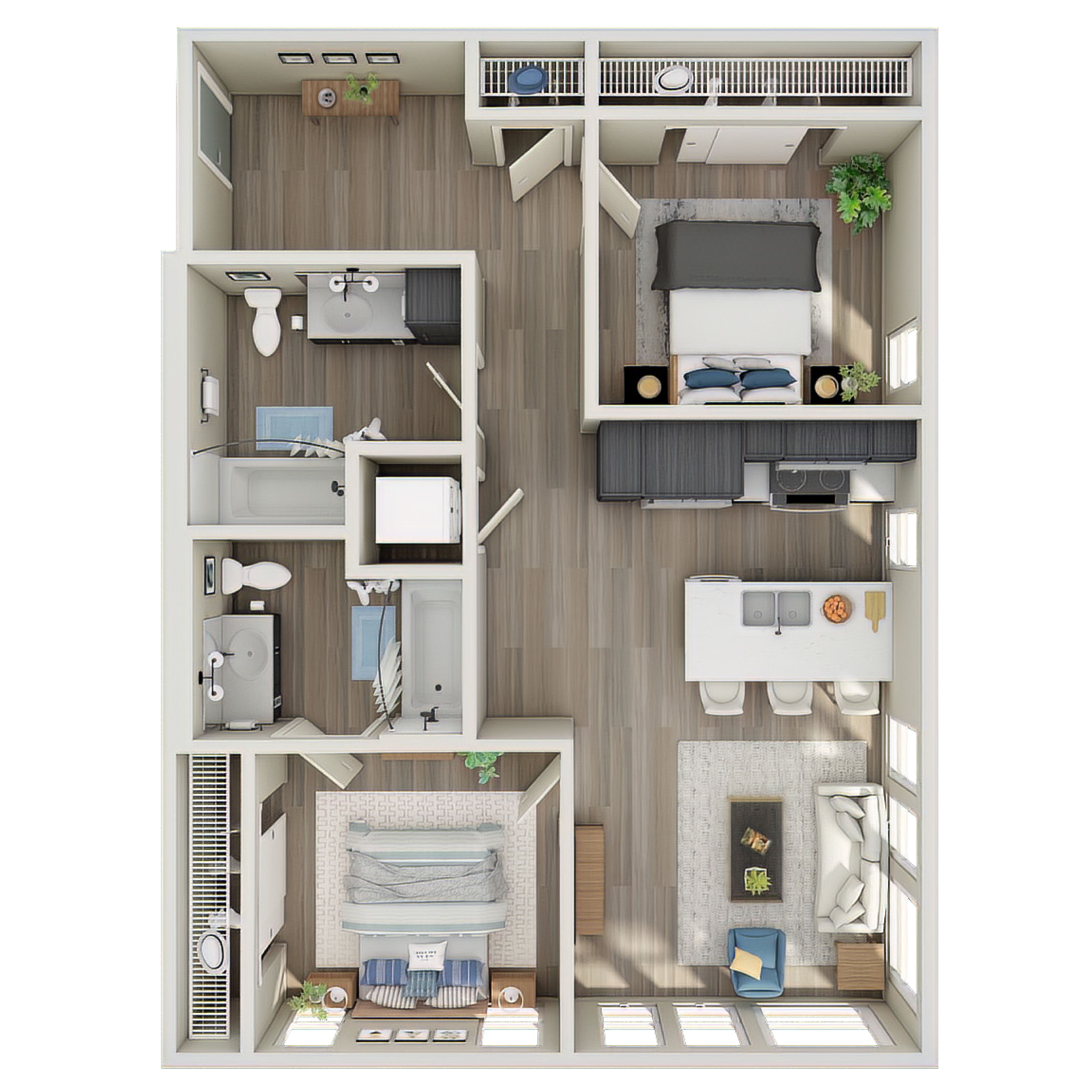 Open 2 Bed, 2 Bath - MFTE - P
