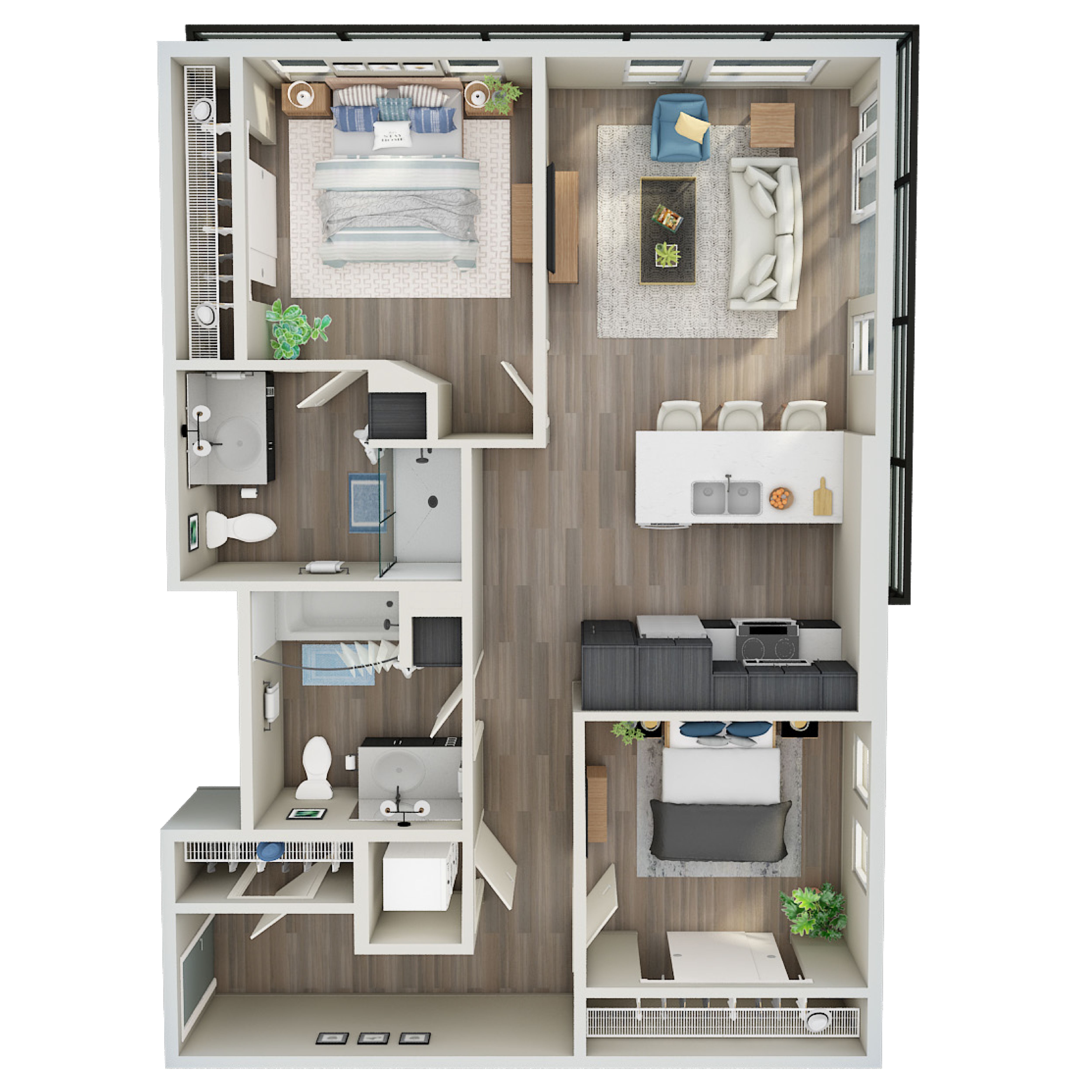 Open 2 Bed, 2 Bath - MFTE - R