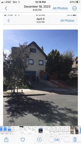 A house with a tree in front of it.
