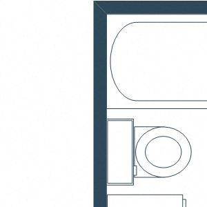 Luxford Court Apartments | Efficiency Floor Plan Luxford Court Apartments | Efficiency Floor Plan