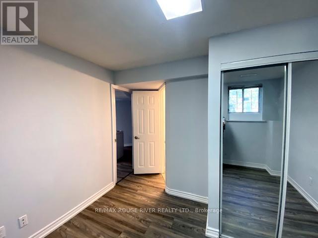A room with a door and a window.