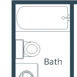 Sierra Ridge Apartments | One Bedroom Floor Plan Sierra Ridge Apartments | One Bedroom Floor Plan