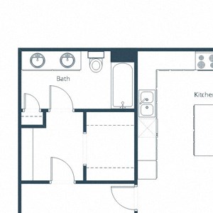 Urban Plains Apartments | Two Bedroom Floor Plan D Urban Plains Apartments | Two Bedroom Floor Plan D