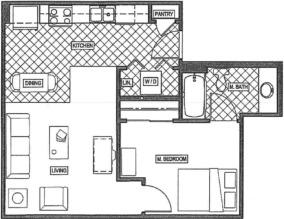 Garfield commons Dunlap & Magee 1x1 B2