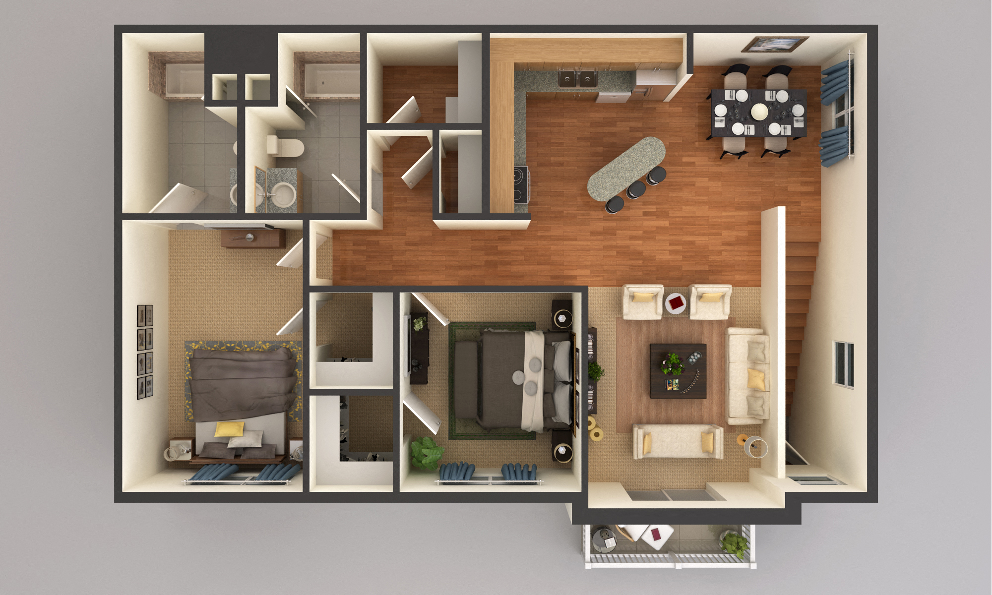 2 Bedroom