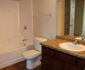 Guest Bathroom  at Blackstone Apartments, North Dakota - Photo Gallery 2