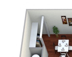 2 Bed 2 Bath Floor Plan View 2 Bed 2 Bath Floor Plan View at Covington Place Apartments, St Cloud, Minnesota