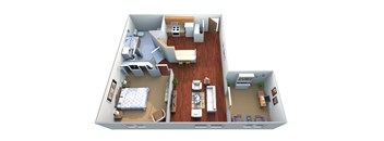 The Cascade Floor Plan at Pinewood Estates, Zimmerman, 55398