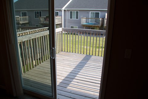 Balcony View at The Pines Townhomes, North Dakota