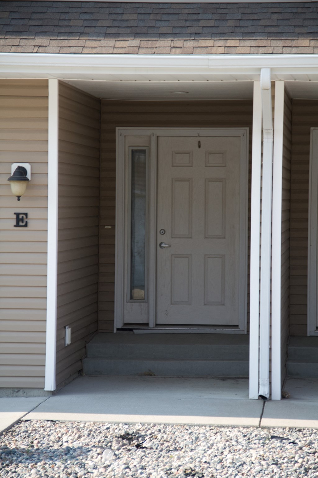Front Door View Front Door View at The Pines Townhomes, Fargo, North Dakota