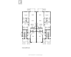 A black and white image of a floor plan for a building.