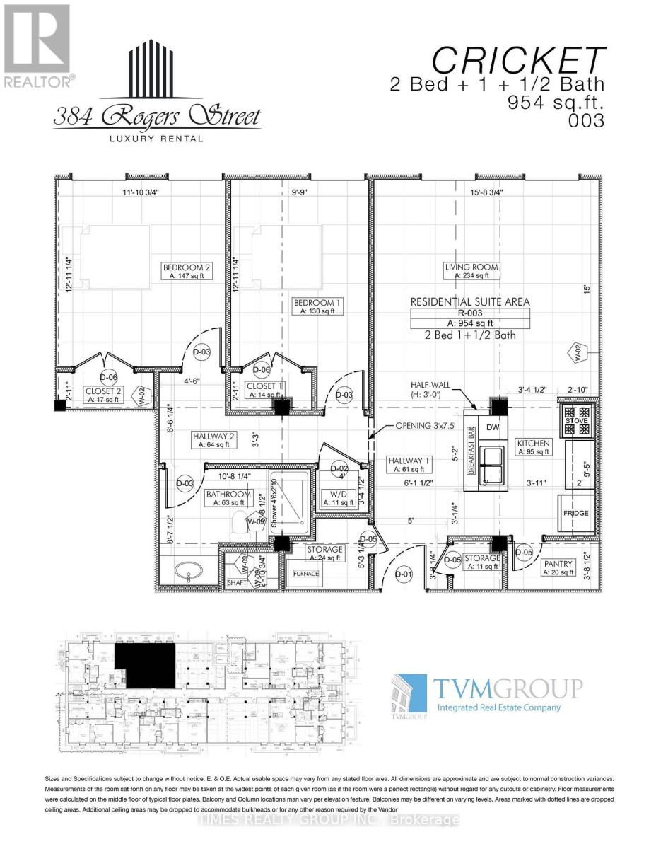 A black and white image of a floor plan for a property at 384 Rogers Street.