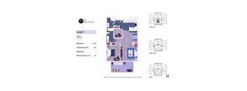 1 Bedroom + Den, 1 Bathroom