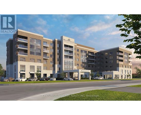 A rendering of a multi-story apartment complex named Westpoint.