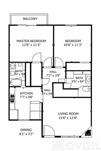 1540 Chenault St 2 Beds Apartment for Rent
