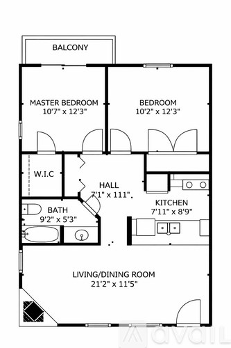 1540 Chenault St 2 Beds Apartment for Rent