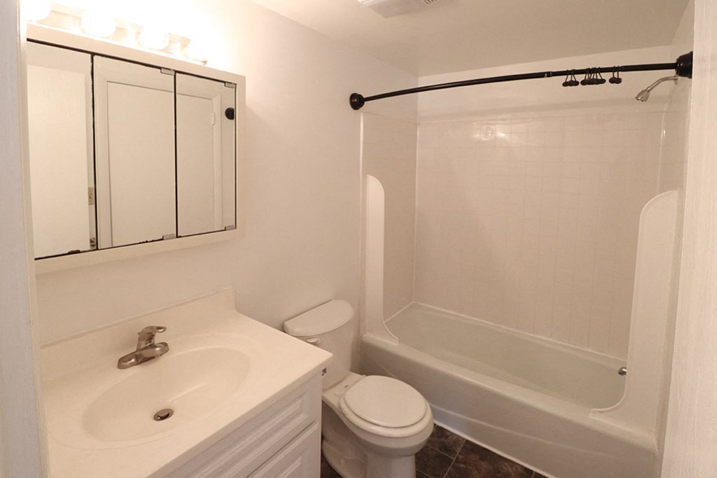 a bathroom with a sink toilet and a shower