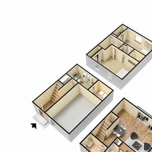 2 bedroom townhomes available!