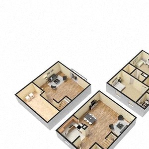 large three bedroom townhomes in Lancaster