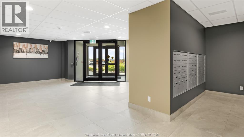 A realtor office with a glass door entrance.