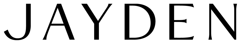 The image features the word "JAYDEN" in bold, black letters.