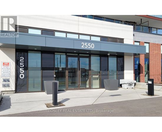 The front of a building with the number 2550 on it.