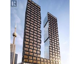 Two tall buildings with the words "RE/MAX WEST REALTOR" on them.