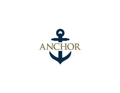 A logo with the word ANCHOR and a stylized anchor graphic.